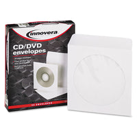 ENVELOPE,CD/DVD,50PK,WH