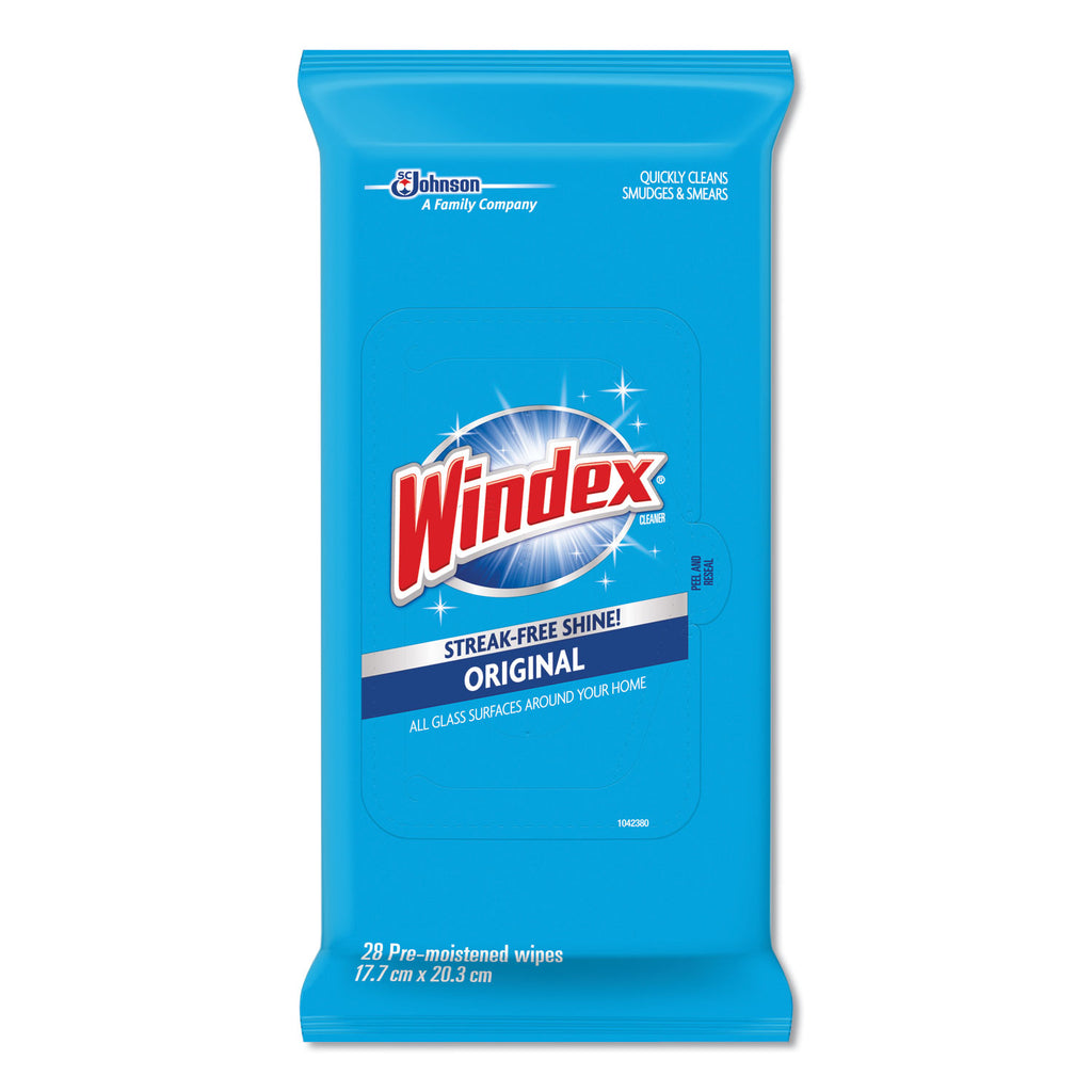 CLEANER,WINDEX,WIPES 28CT