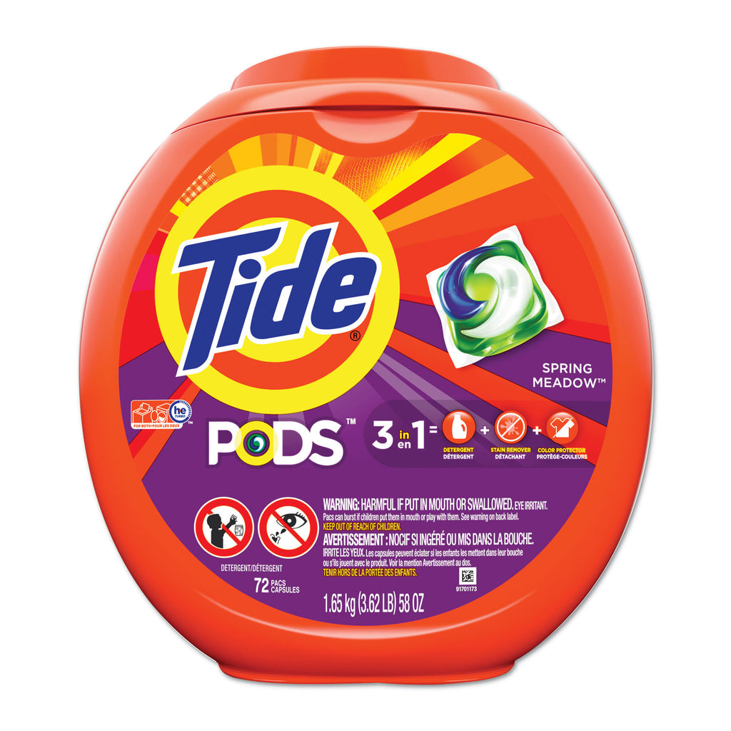 DETERGENT,TIDE,72 PODS