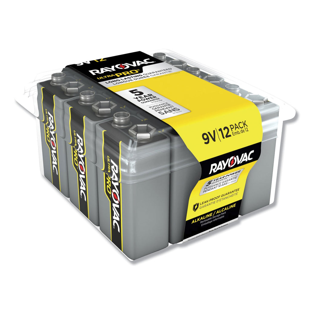 BATTERY,9V, 12/PK