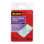 POUCH,LAMINATE,10/PK,CLR