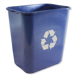 WASTEBASKET,28QT,PLST,BE