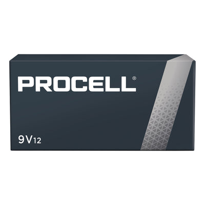 BATTERY,PROCELL,9V,12/BX