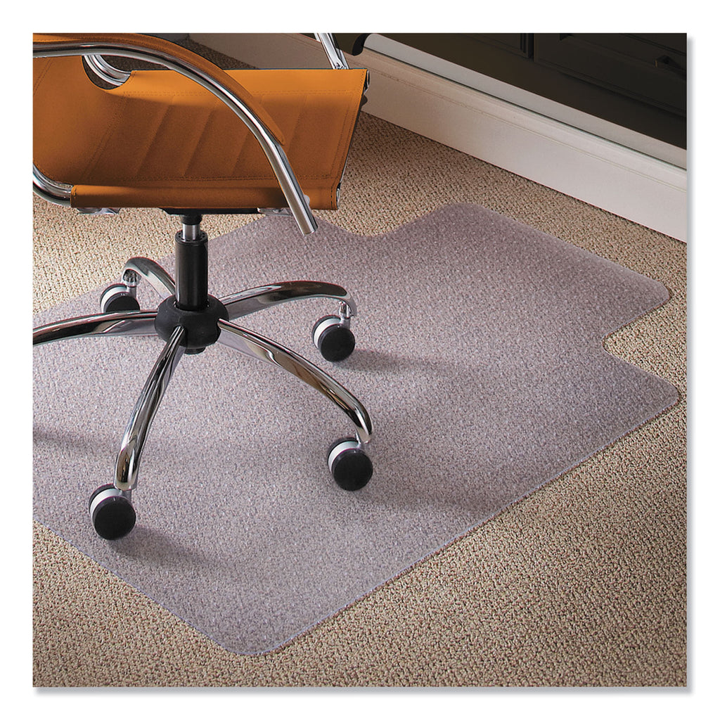 CHAIRMAT,45X53,W/LIP,INTM