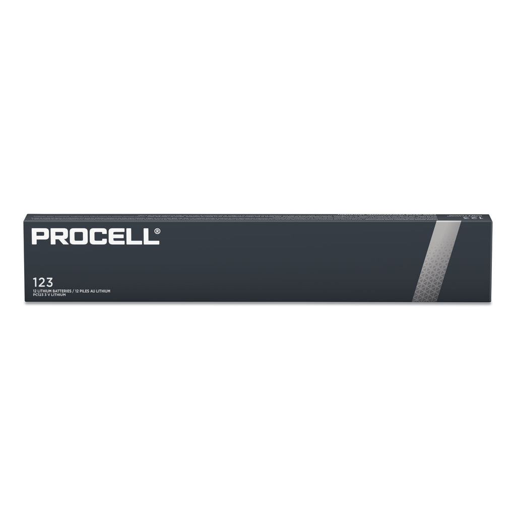 BATTERY,PROCELL CR123,12