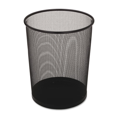 WASTEBASKET,BLK