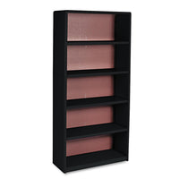 BOOKCASE,5SHF,67"H,BK