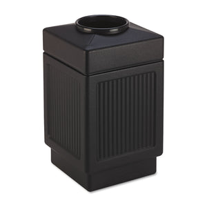 RECEPTACLE,TOP,38GAL,BK