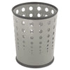 WASTEBASKET,6 GALLON,GY