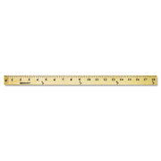 YARDSTICK,WOOD,METAL TIP