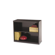 BOOKCASE,STL,2SHF,28"H,BK