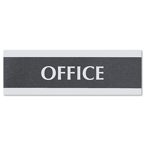 SIGN,OFFICE 3X9,BKSV